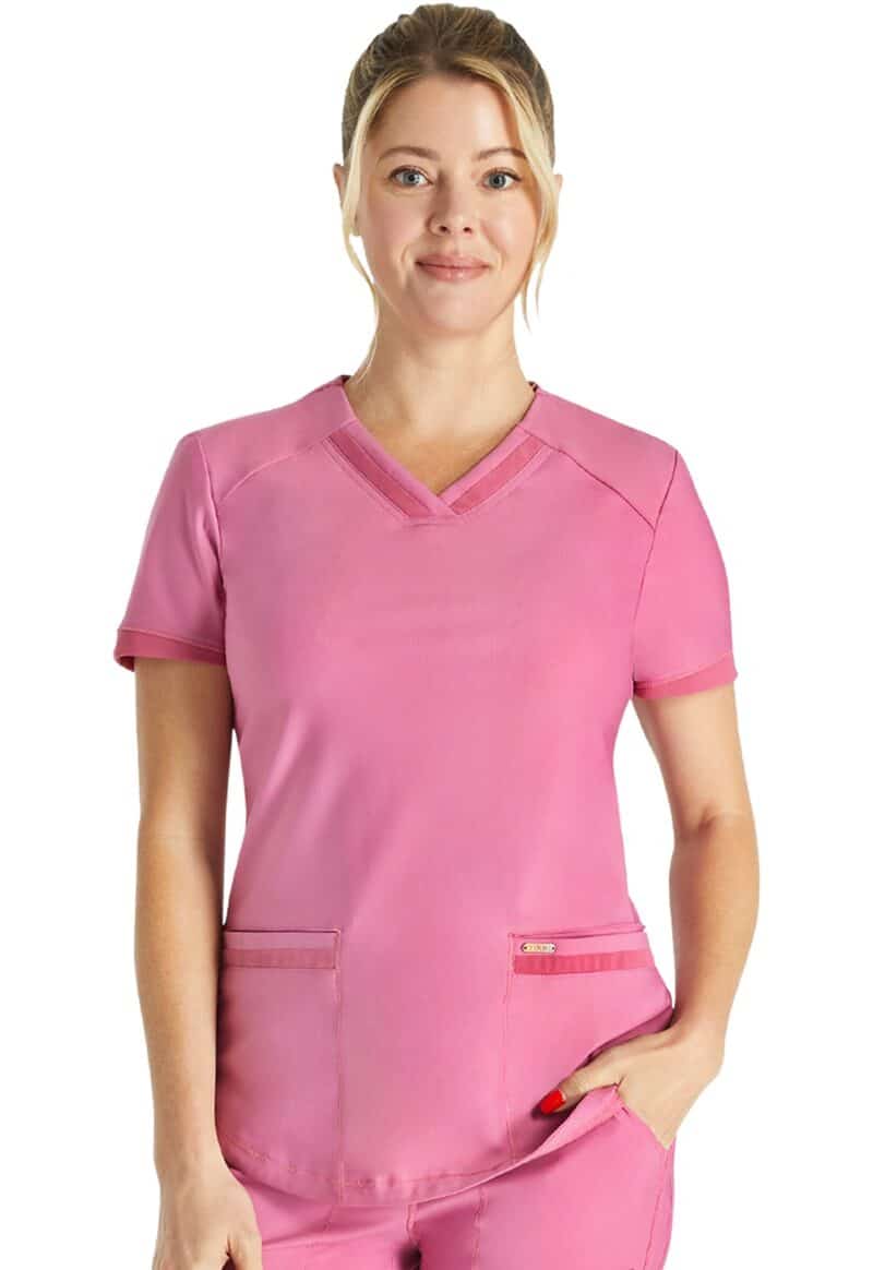Cherokee FORM 360 V Neck 2 Pocket Top *Best Seller* - Image 22
