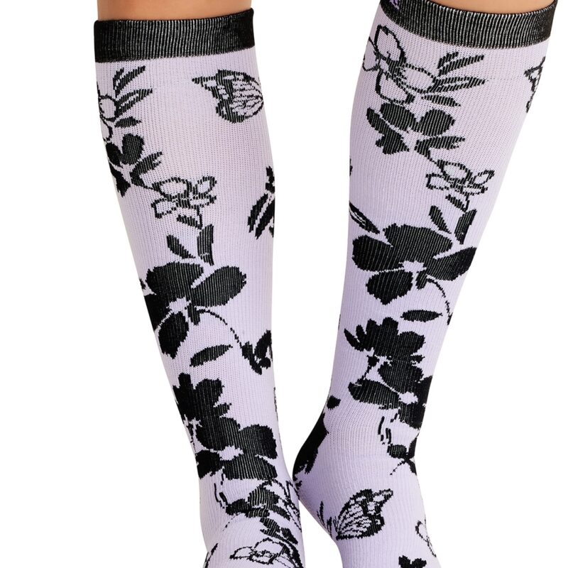 Lavender Garden Compression Socks