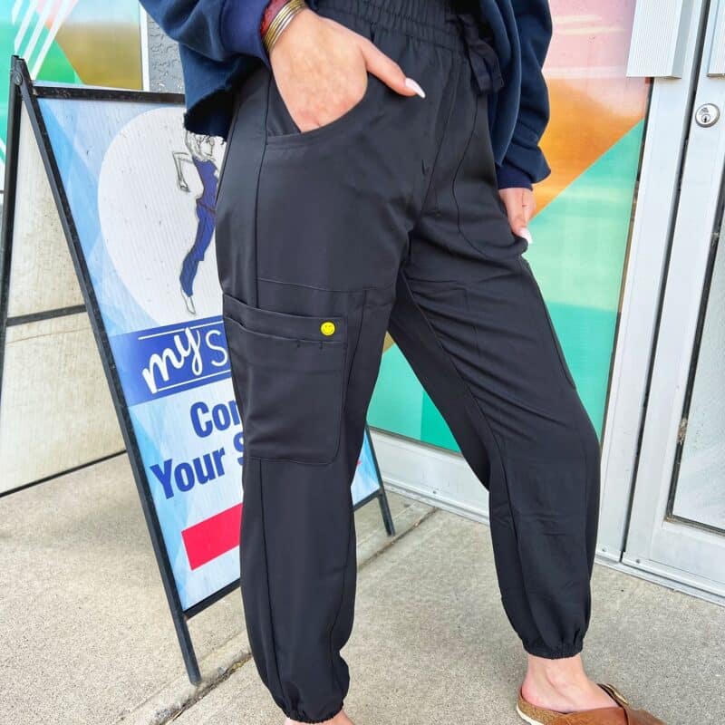 Koi Jolly Jogger in Black