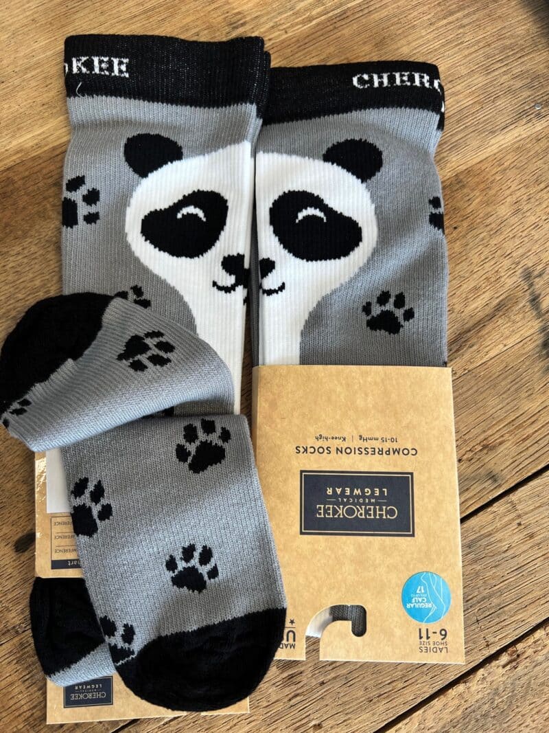 Peaking Panda Compression Socks