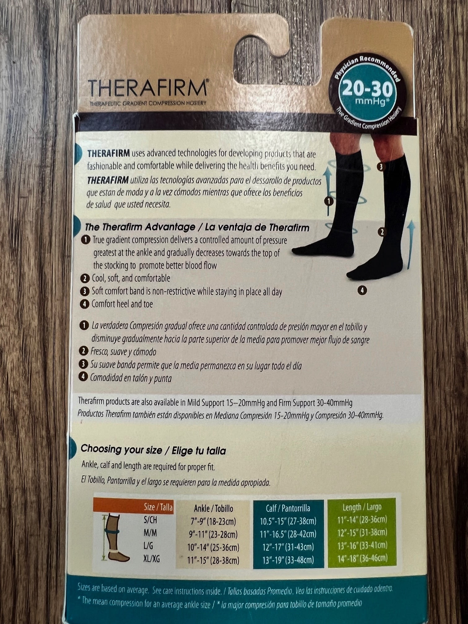 Men's 20-30mmHg Compression Socks - Image 2