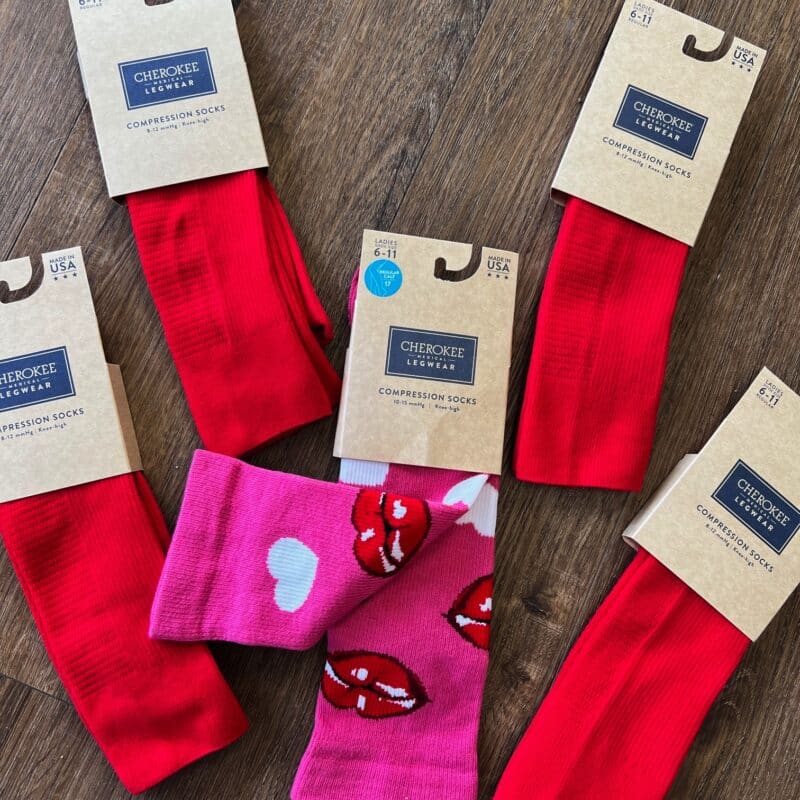 Kiss Me Compression Socks