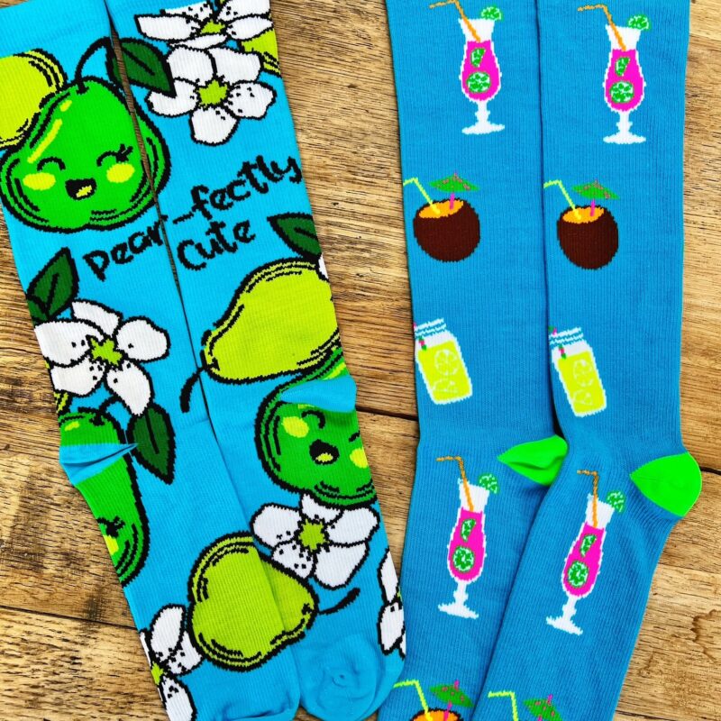 Pear-fectly Cute Compression Socks