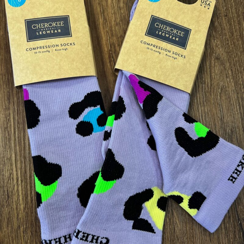 Cheetah Spots Compression Socks