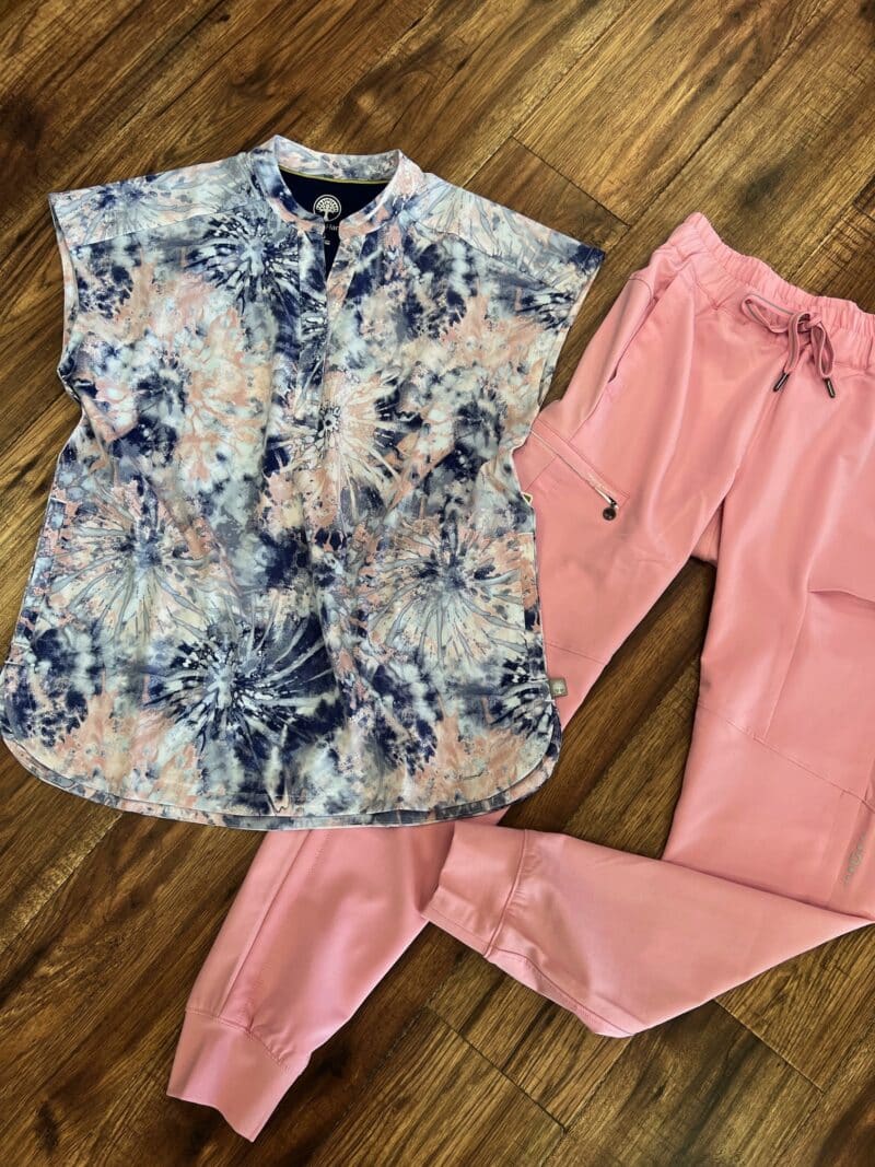 Healing Hands Journey Print in Twilight Tie Dye
