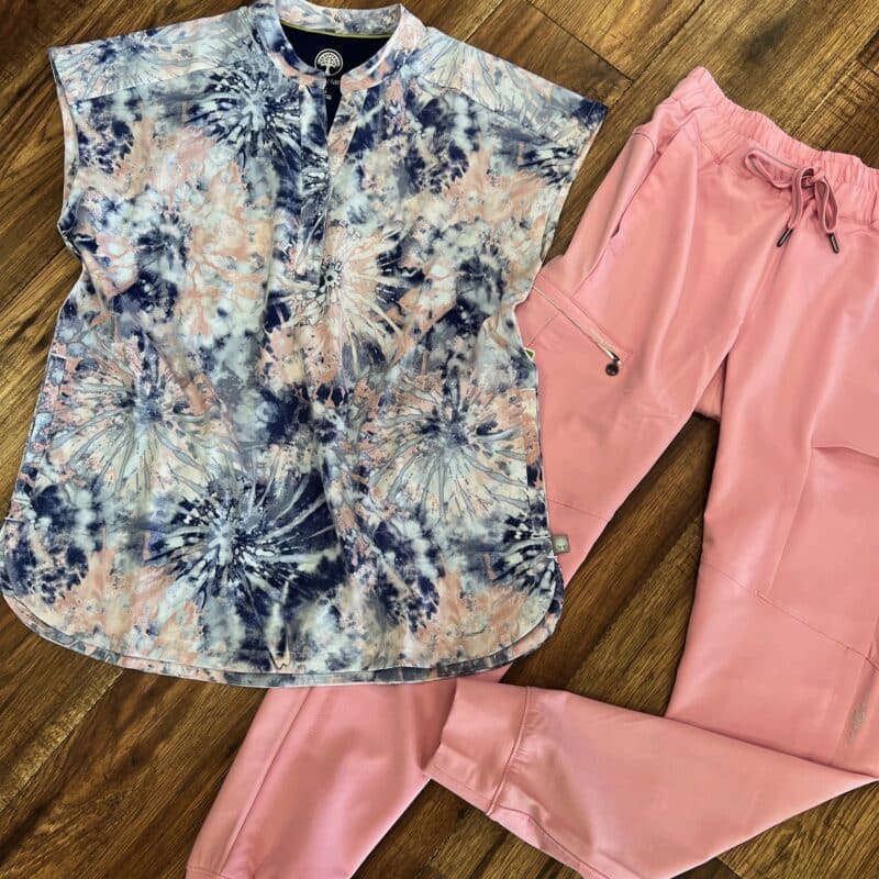 Healing Hands Journey Print in Twilight Tie Dye