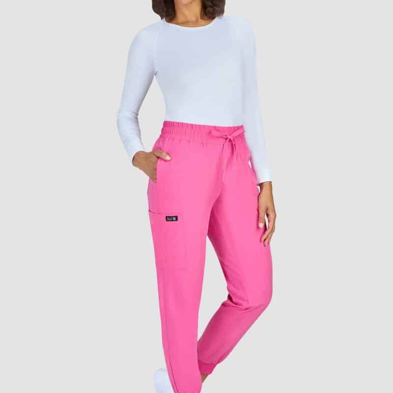 Koi Gemma Jogger in Pink Lemonade