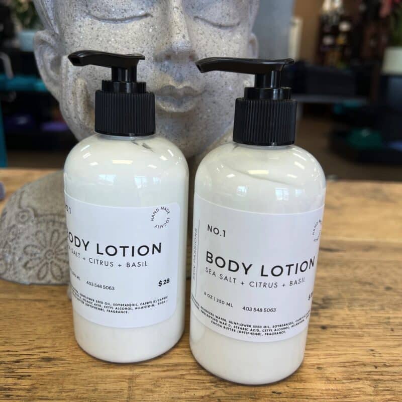 Sea Salt + Citrus + Basil Body Lotion