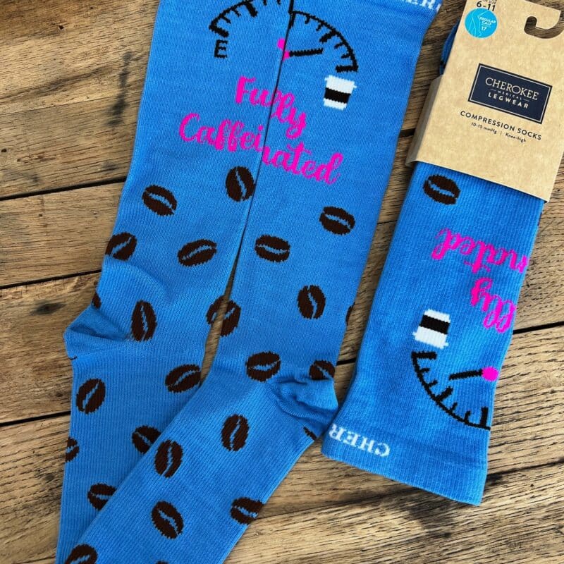 Fully Caffinated Compression Socks