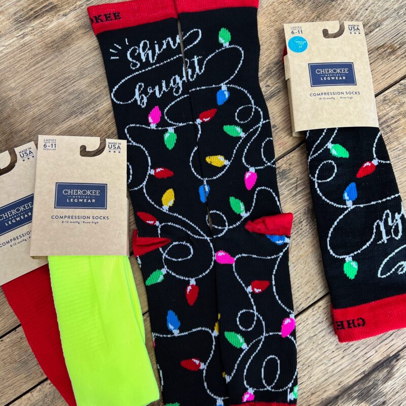 Shine Bright Compression Socks