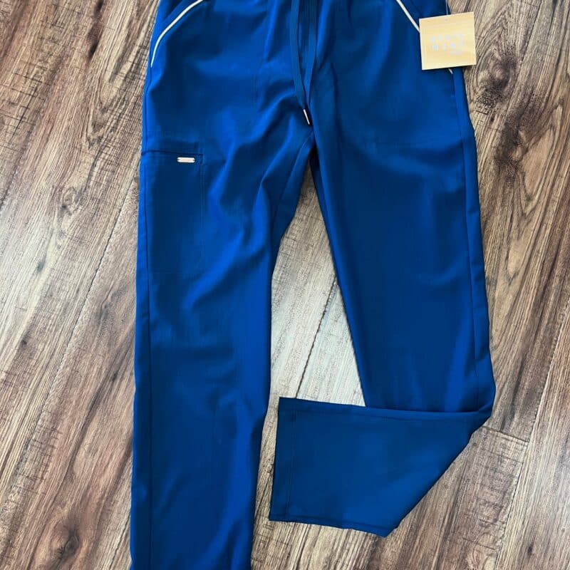 Rose Gold Statement Straight Leg Pant in Caribbean