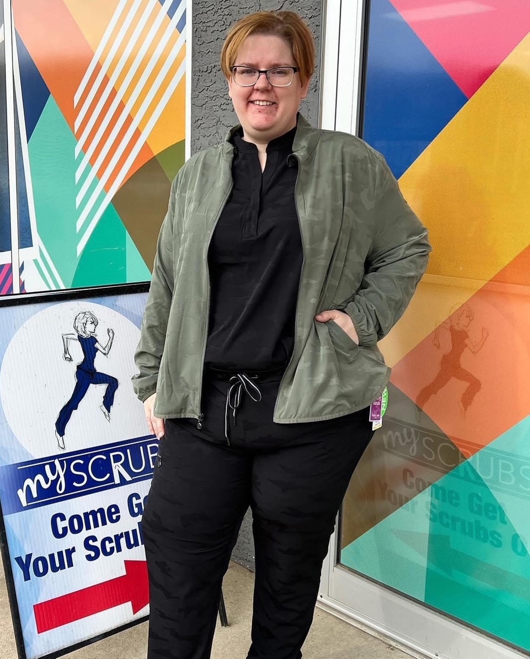 Healing Hands Destini Camo Jacket