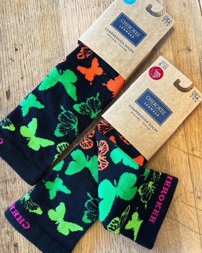 Anti Social Butterflies Compression Socks