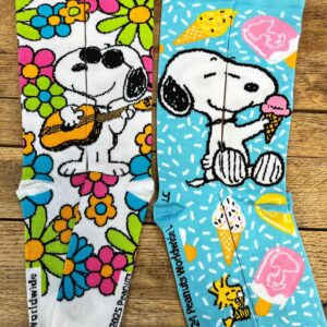 Snoopy Grooves Compression Socks | My Scrubs
