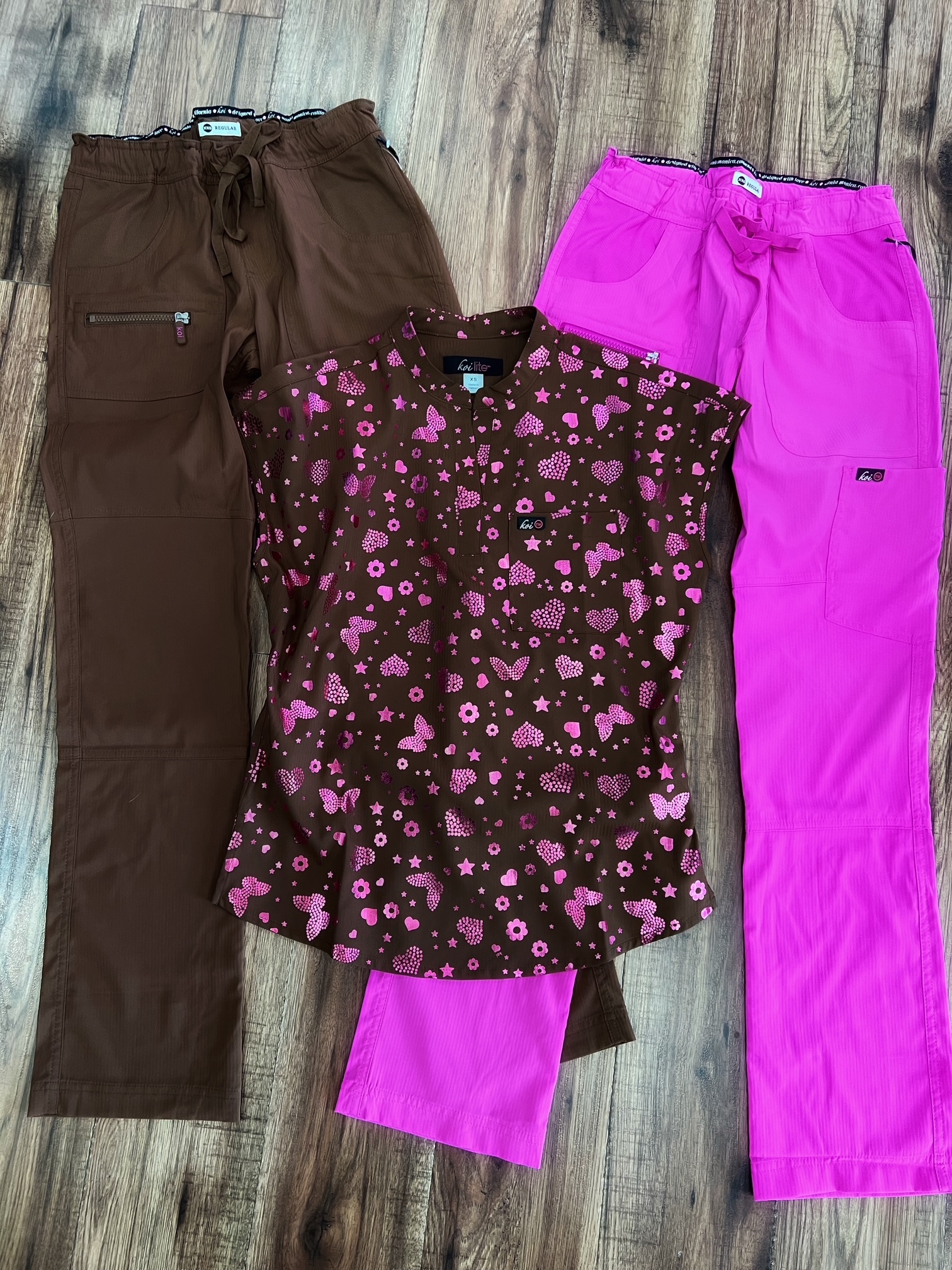 Koi Ari Top in Iridescent Walnut