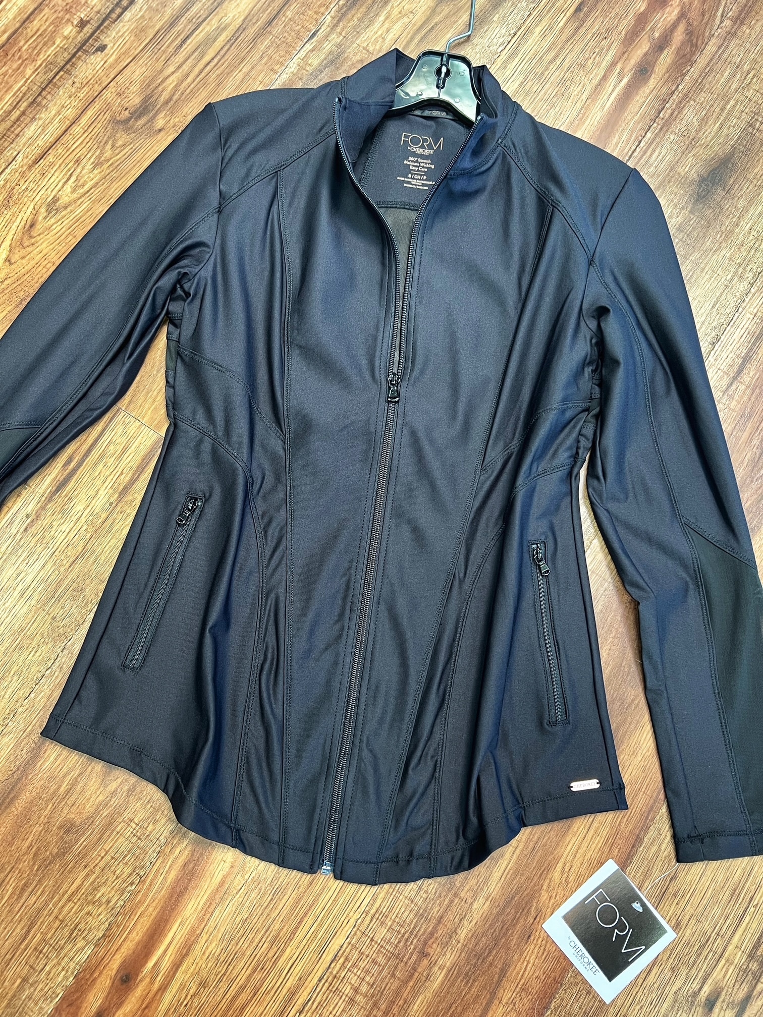 NEW FORM 360 Stretch Zip Front Jacket