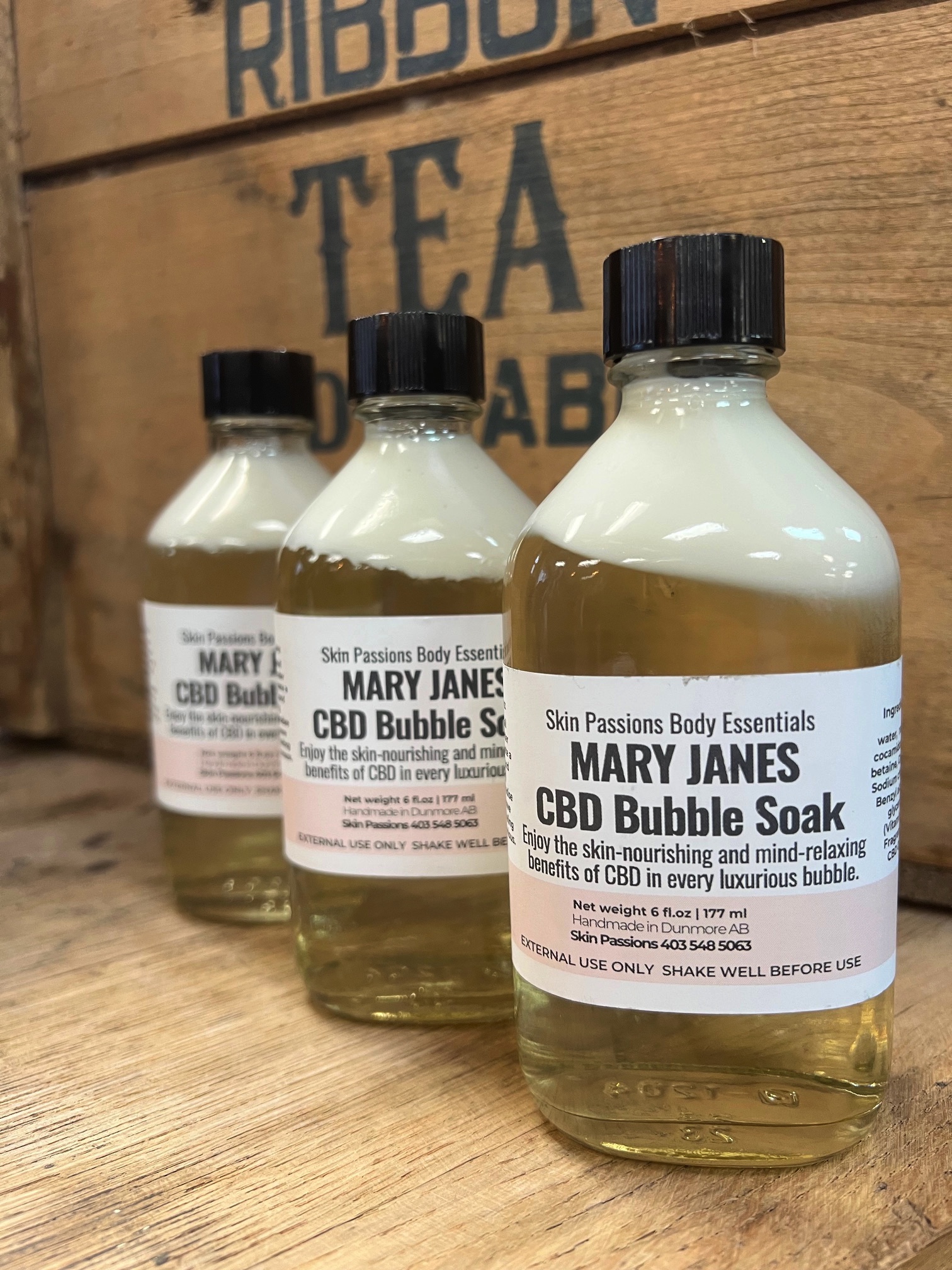 Skin Passions CBD Bubble Soak