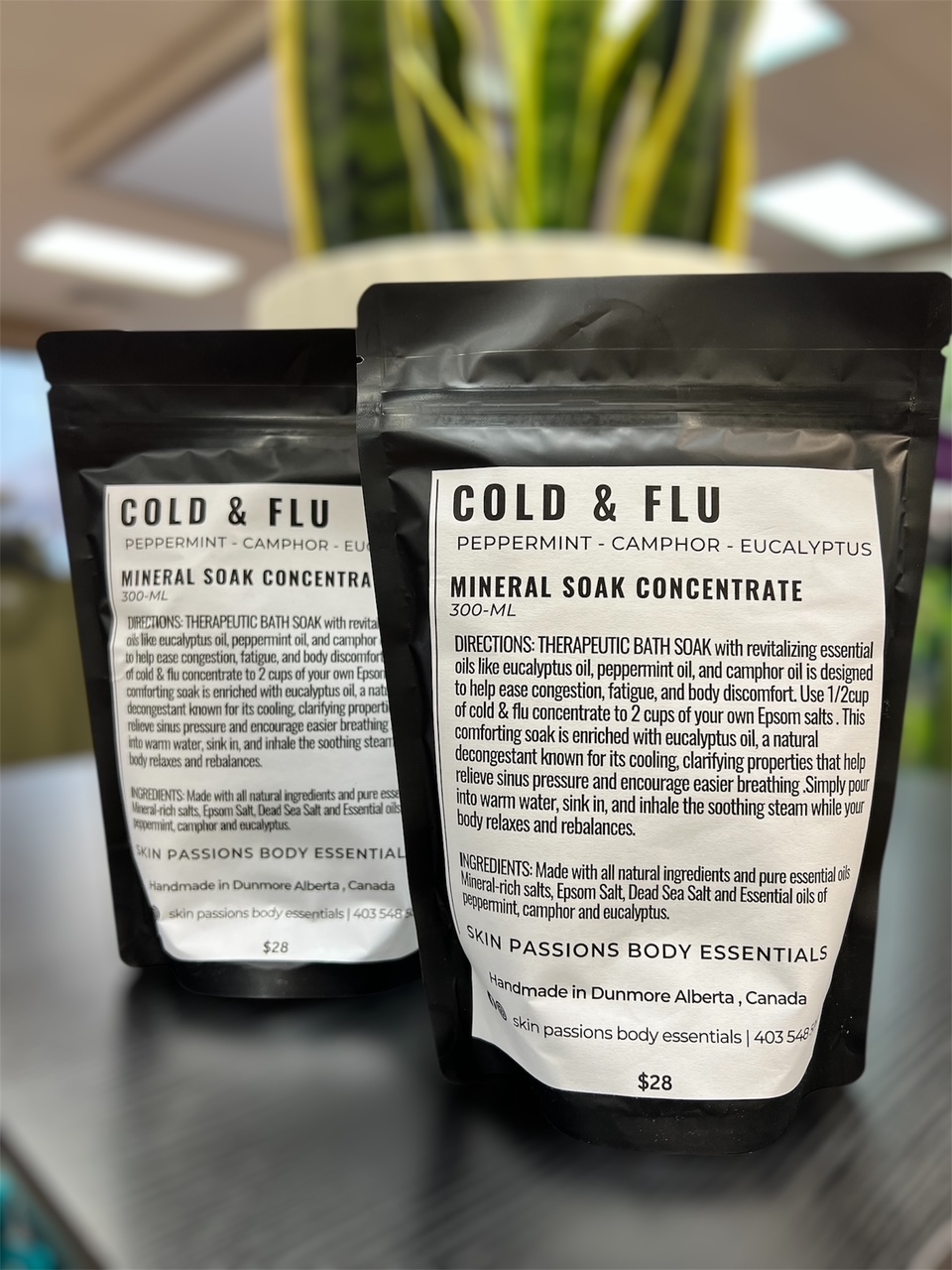 Skin Passions COLD & FLU Mineral Soak